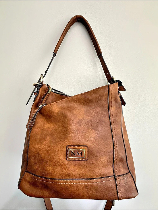 Danbury Mint Handbags - Danbury Mint by Jose Hess Leather Shoulder Bag